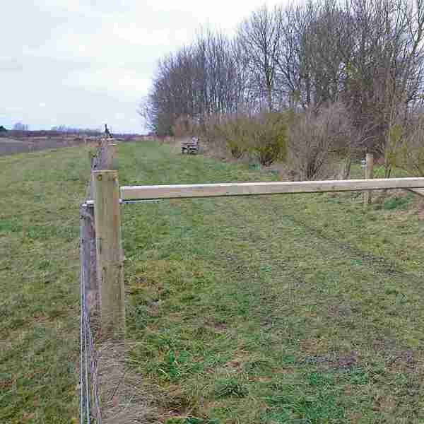 Den klassiske vejbom i træ