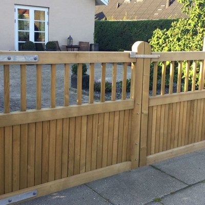 Låge i Country Garden designet. Smart og effektiv ind- og udgang