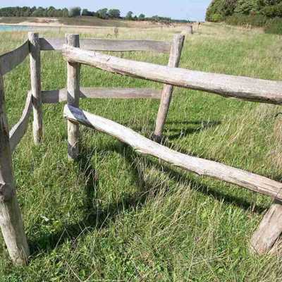 Med den smarte passage kan man let få adgang til folden ud, at dyrene slipper ud