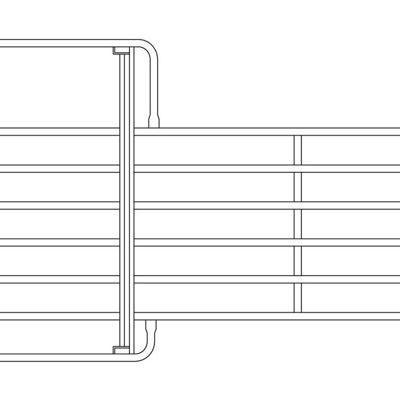 En tegning af en fangefold til dyr.