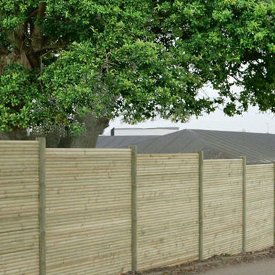 Her vises Lundhegnet og -lågerne udefra gaden.