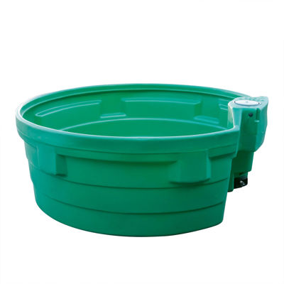 Et produktbillede af en grøn super drikkekar